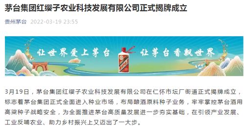 贵州茅台深夜重磅发声 全面进军新市场，战略升级引领行业新变局